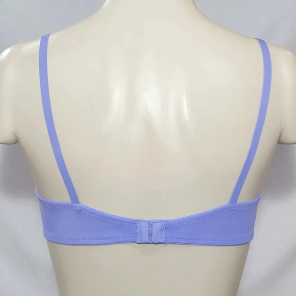 36B Maidenform One Fab Fit Butterfly Lace UW Bra Blue NWT - Picture 3 of 3